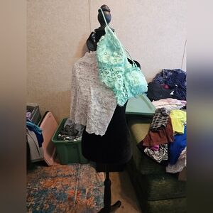 Bundle Of Two Lace Undershirts